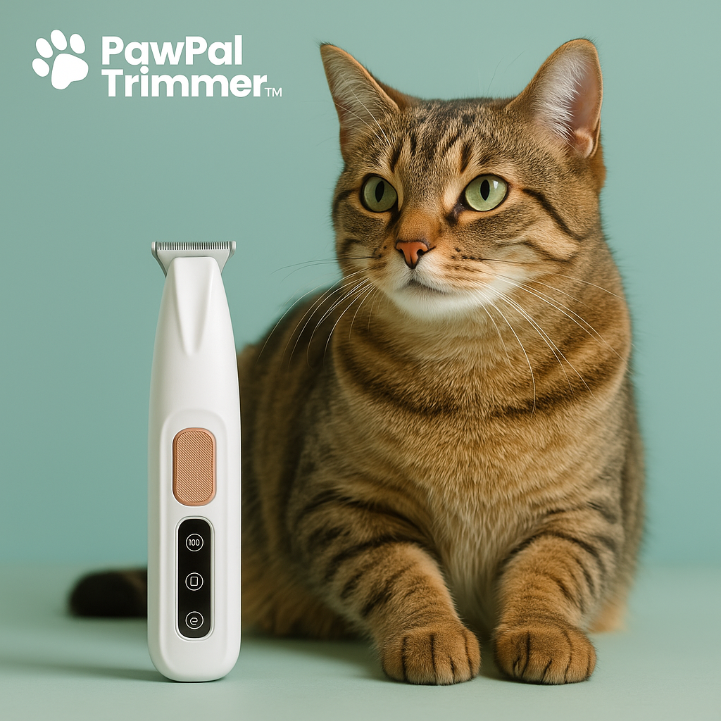 PawPalTrimmer™ – The Quiet, Safe, LED-Powered Dog Nail Trimmer for Anxious Paws