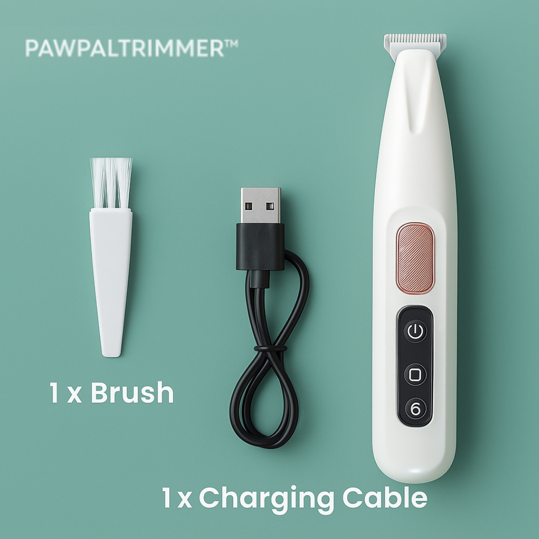 PawPalTrimmer™ – The Quiet, Safe, LED-Powered Dog Nail Trimmer for Anxious Paws